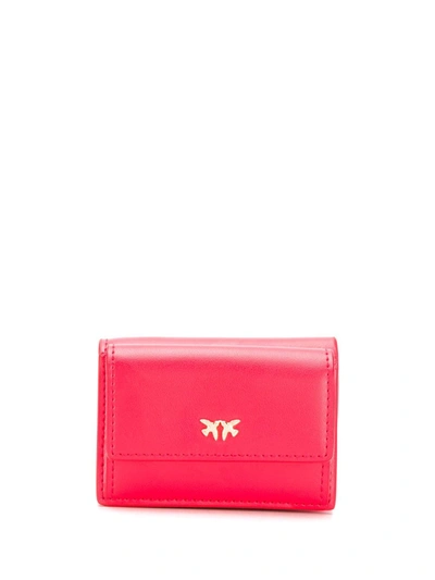 Pinko Classic Cardholder In Red