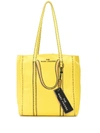 Marc Jacobs The Trompe L'oeil Tag Tote Bag In Yellow