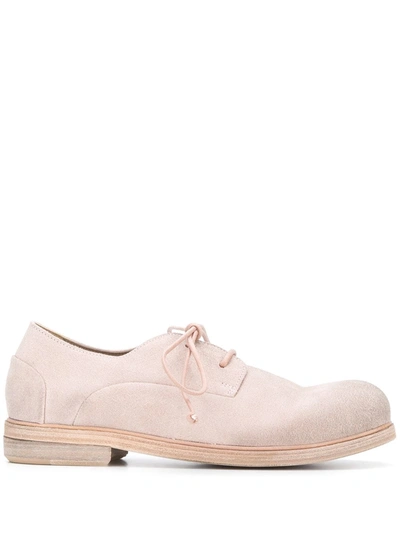 Marsèll Lace Up Suede Shoes In Light Brown