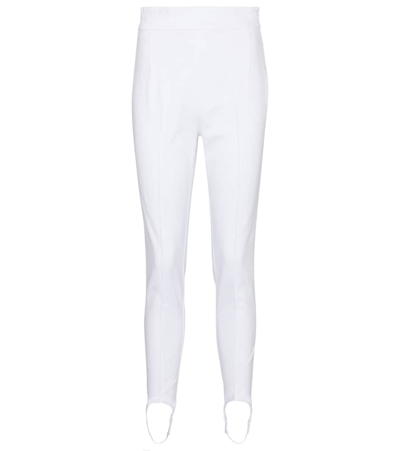 Isabel Marant Nanouli High-rise Skinny Stirrup Jeans In White