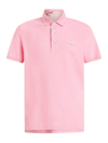 Etro Embroidered-logo Polo Shirt In Pink & Purple