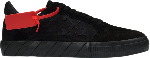 off white vulc low top black