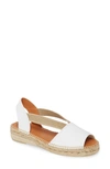 Toni Pons Etna Espadrille Sandal In White Leather