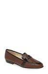 Amalfi By Rangoni Oreste Loafer In Brown Leather