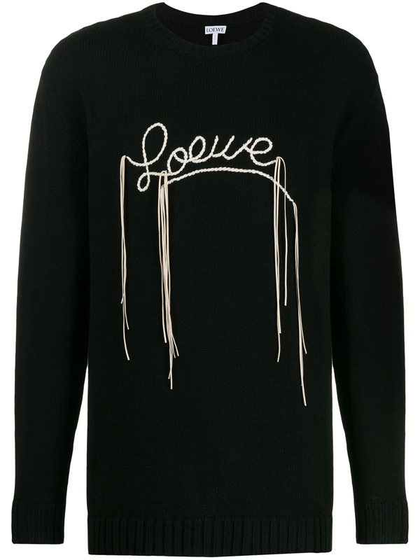 loewe stitch sweater