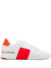 Philipp Plein Phantom Kick$ Low-top Sneakers In White