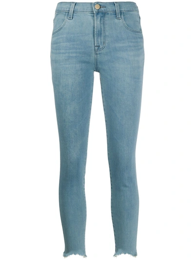 J Brand 835 Skinny Mid-rise Stretch-denim Jeans In Blue