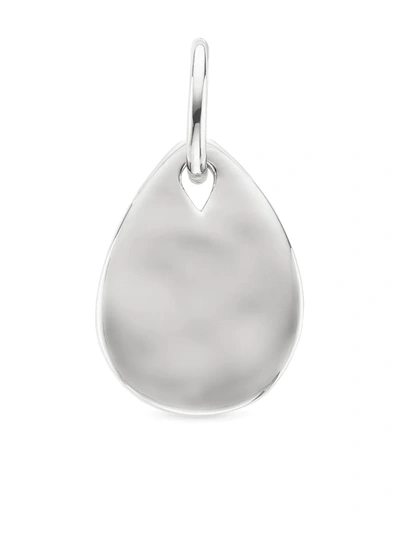 Monica Vinader Ziggy Teardrop Sterling Silver Pendant Charm