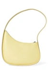 The Row Half Moon Hobo Bag In Calfskin Leather In Sherbet