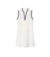 Tory Sport Sleeveless Tunic Dress In Snow White
