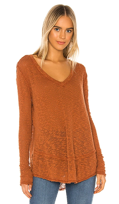 Free People Ocean Air Hacci In Copper