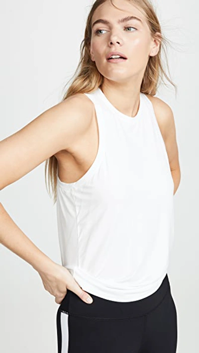 Splits59 Toni Jersey Tank Top In White