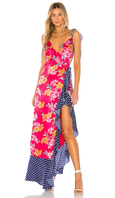 Lovers & Friends Burton Maxi Dress In Tropical Print