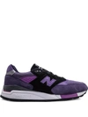 New Balance 998 Low-top Sneakers In Purple