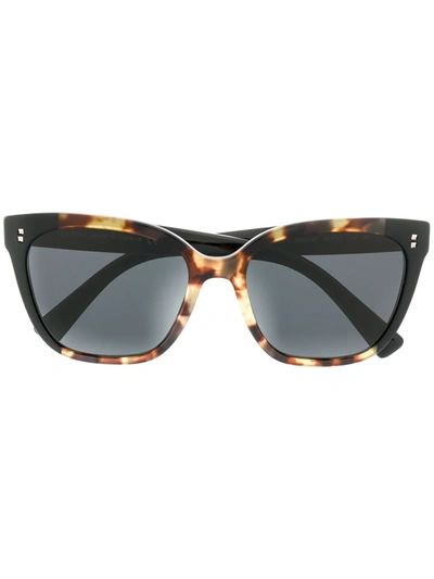 Valentino Va4070 Havana Gradient Black Female Sunglasses
