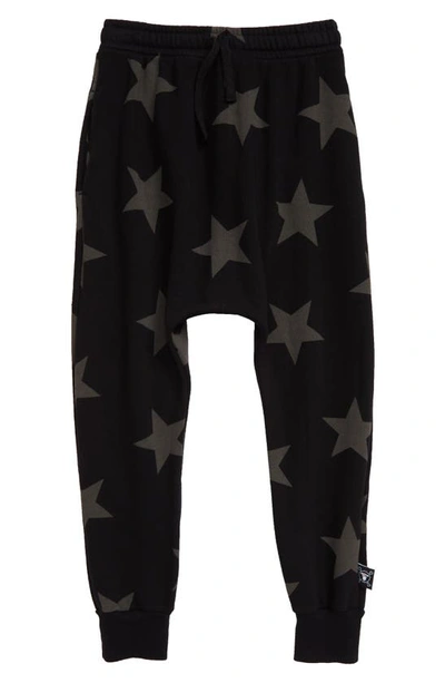 Nununu Star Baggy Pants In Black
