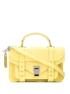 Proenza Schouler Tiny Ps1 Cross-body Bag In Yellow