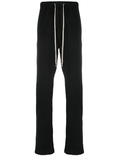 Rick Owens Drkshdw Slim-fit Drawstring Trousers In Black