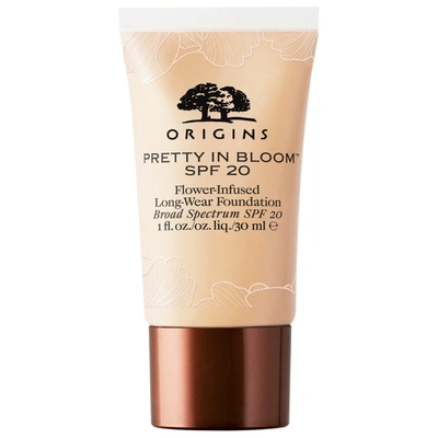 Origins Pretty In Bloom&trade; Spf 20 Flower-infused Long-wear Foundation 110 1.0 oz/ 30 ml