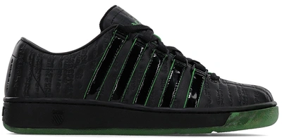 Pre-owned K-swiss  Classic 2000 The Matrix Code In Black/green