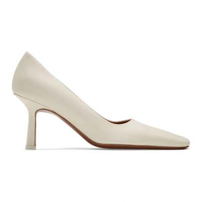 Neous Off-white Doritis 80 Heels In Cream