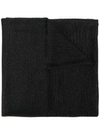 Missoni Metallic-knit Scarf In Black