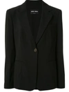 Giorgio Armani Oversized Tailored Blazer In Black