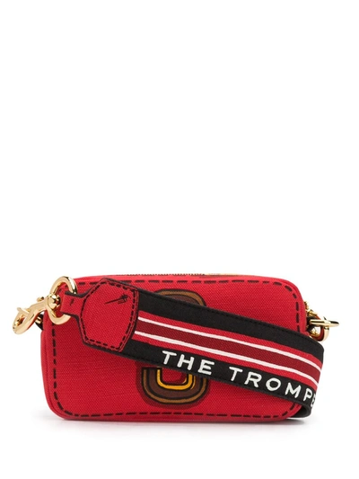 Marc Jacobs The Trompe L'oeil Snapshot Camera Bag In Red