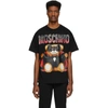 Moschino Dracula Teddy Print T-shirt In White