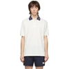 Gucci Slim-fit Logo-embroidered Stretch-cotton Piqué Polo Shirt In White