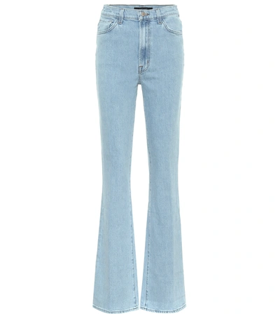 J Brand 1219 Runway Light Blue Bootleg Jeans