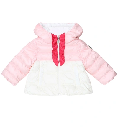 Moncler Enfant Kids' Baby Janina Down Jacket In Pink
