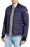 Canada Goose Dunham Slim Fit Packable Down Jacket In Admiral Navy