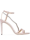 Jimmy Choo Women's Thaia 100 Strappy High-heel Sandals In Rosa