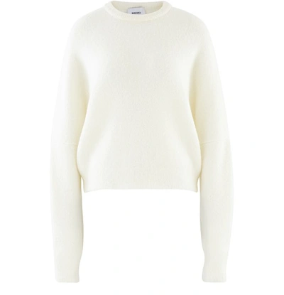 Nanushka Camparo Jumper In Merino Wool In White