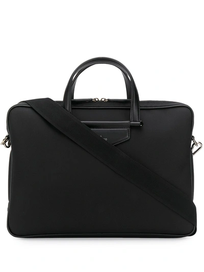 Jimmy Choo Knox Briefcase In Black