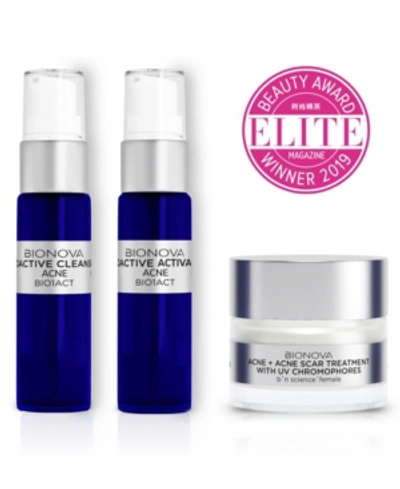 Bionova Acne + Acne Scar Discovery Collection With Uv Chromophores