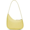 The Row Women's Half Moon Leather Shoulder Bag In Yellow