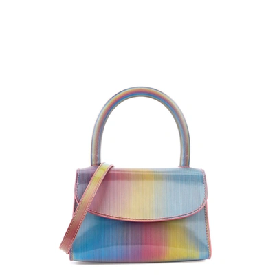 By Far Rainbow Mini Leather Top Handle Bag In Multicoloured