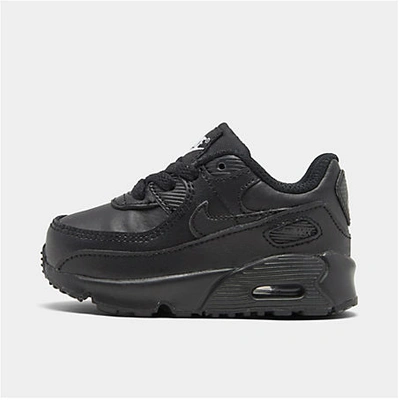 Nike Air Max 90 Ltr Baby/toddler Shoes In Black/black/black/white
