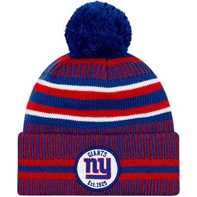 New Era New York Giants Home Sport Knit Hat In Blue/red