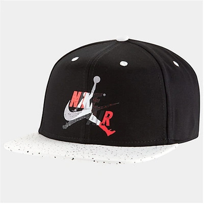 Nike Jordan Pro Jumpman Classics Snapback Hat In Black