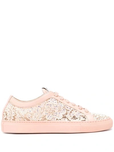 Le Silla Daisy Trainers In Pink