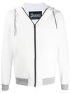 Herno Hooded Lightweight Jacket In White