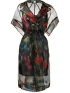 Baum Und Pferdgarten Oversized Waist-tied Blouse In Black