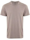 Rick Owens Basic Plain T-shirt In Brown