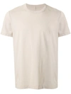 Rick Owens Straight-fit T-shirt In Neutrals