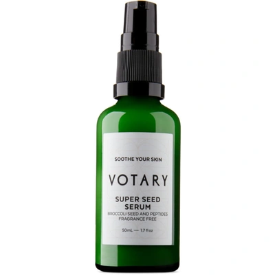 Votary Broccoli Seed & Peptides Super Seed Serum, 50 ml In White