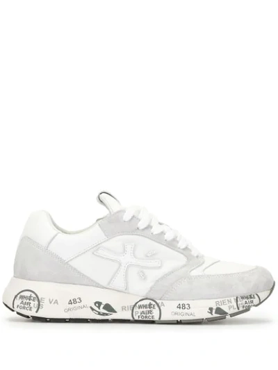 Premiata Wedge Heel Scarlet Trainers In White