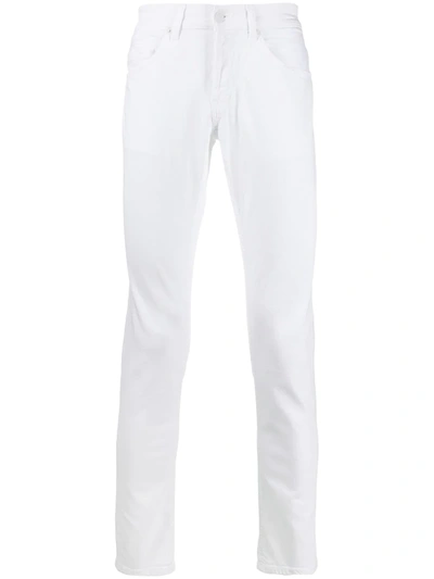 Dondup George Skinny-fit Trousers In White